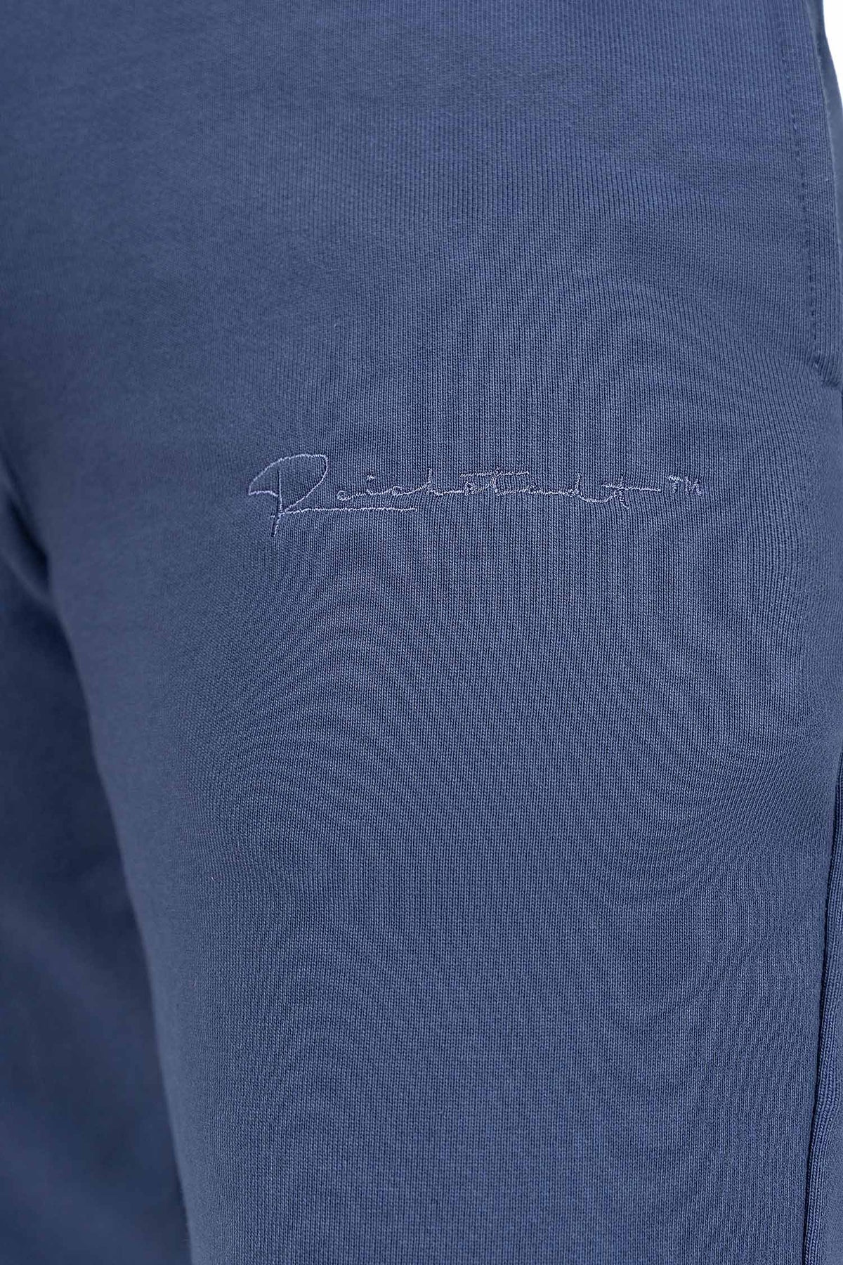 Damen Slim Fit Jogginghose Marken-Stick in Dark Blue – Reichstadt – Ansicht 8