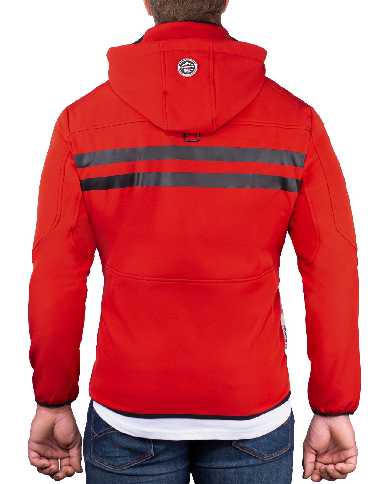 Herren Regular Fit Softshelljacke royaute - Red/Black