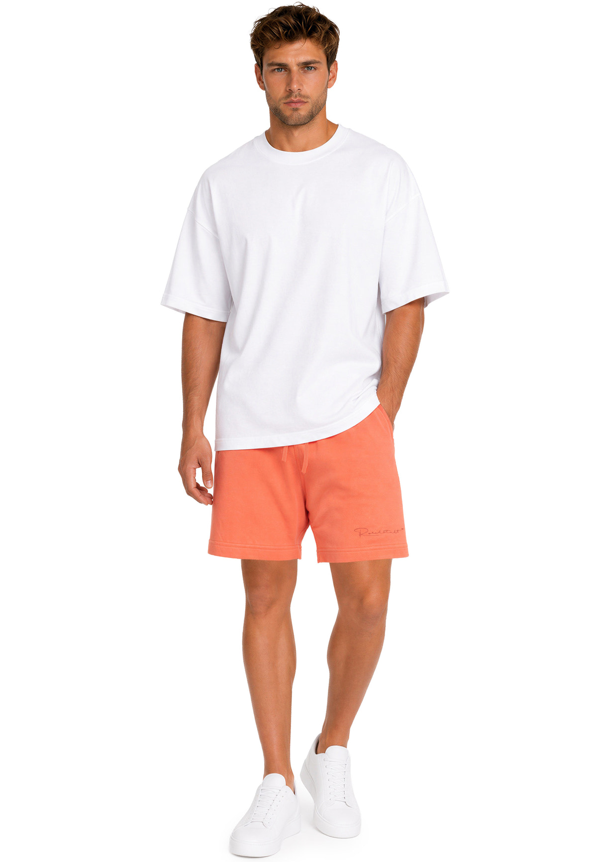 Herren Regular Fit Shorts Mid Waist in Mikaki – Reichstadt – Ansicht 8