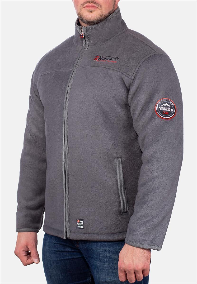 Herren Regular Fit Jacke ubolt in Dark-Grey-Black – Geographical Norway – Ansicht 8