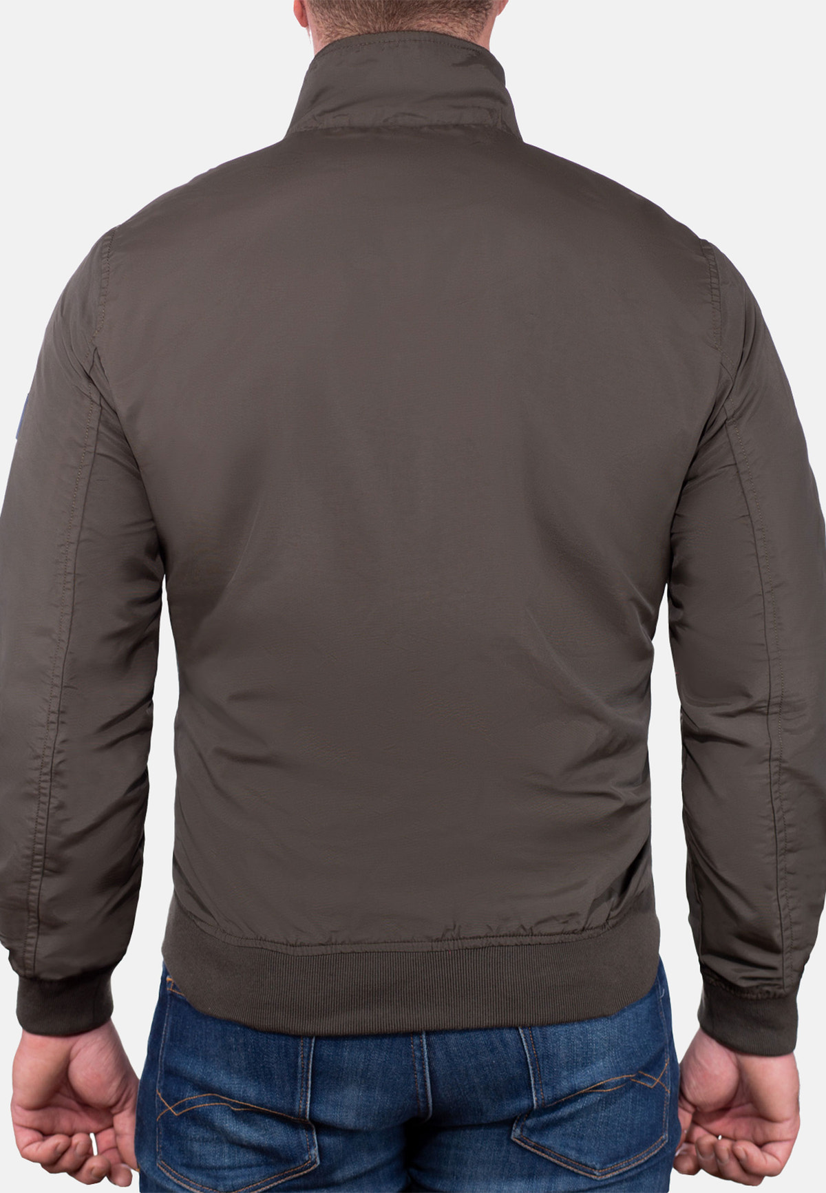 Herren Regular Fit Allwetterjacke benilde in Khaki – Geographical Norway – Ansicht 8