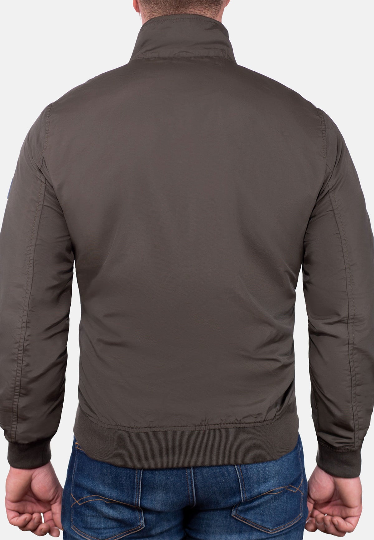 Herren Regular Fit Allwetterjacke benilde in Khaki – Geographical Norway – Ansicht 8