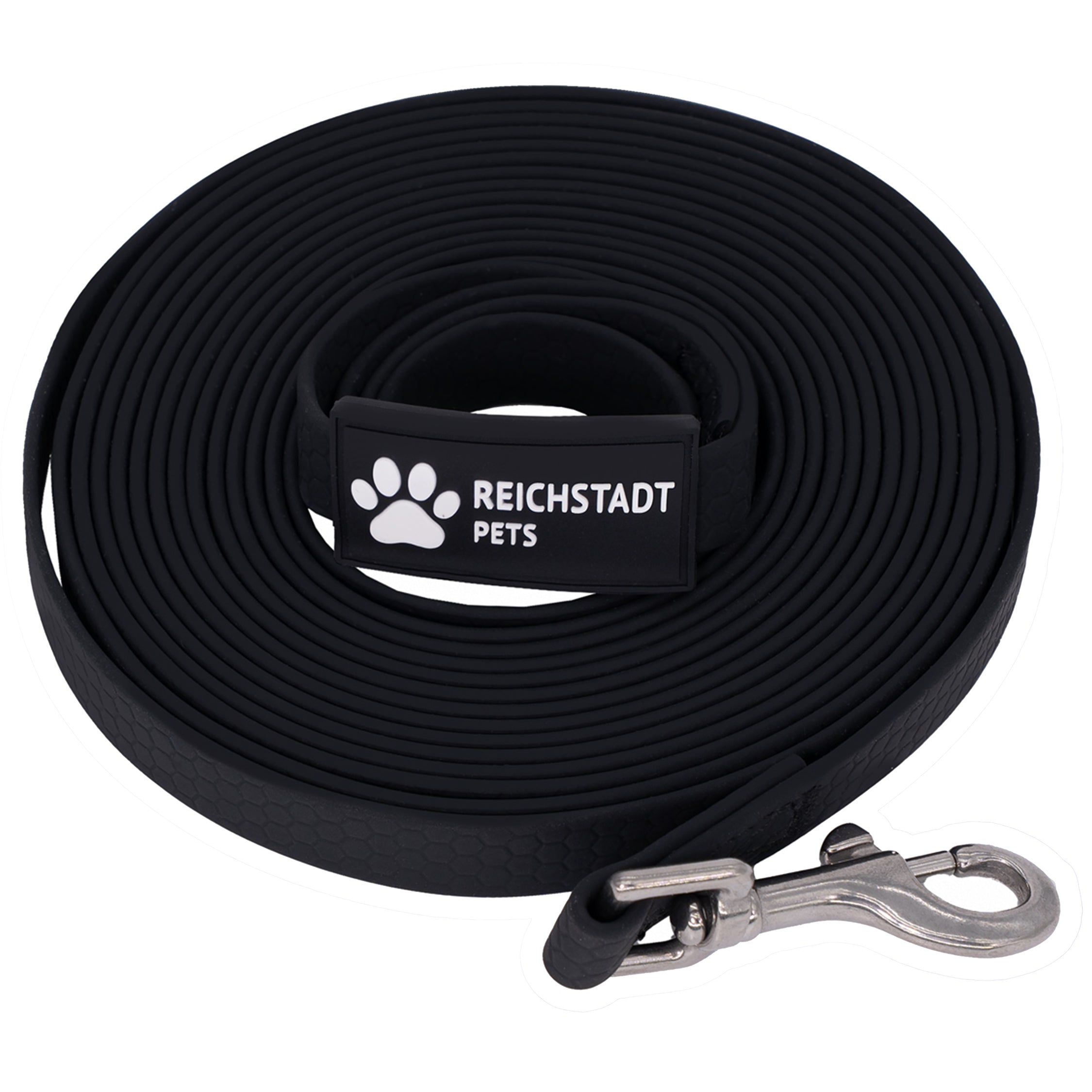 RS Pets Hundeleine Texturierte PVC 25RSP085 - Black