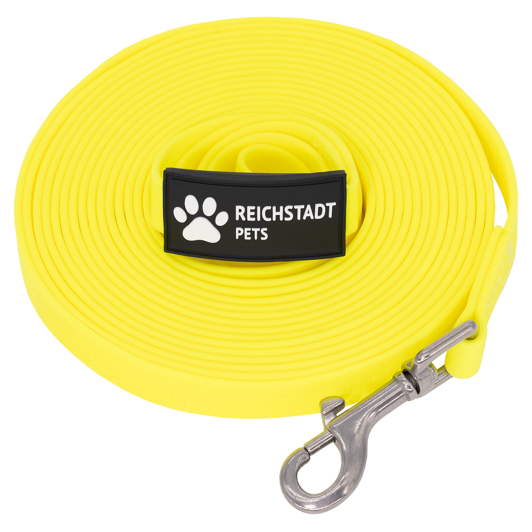 RS Pets Hundeleine Texturierte PVC 25RSP085 - Yellow