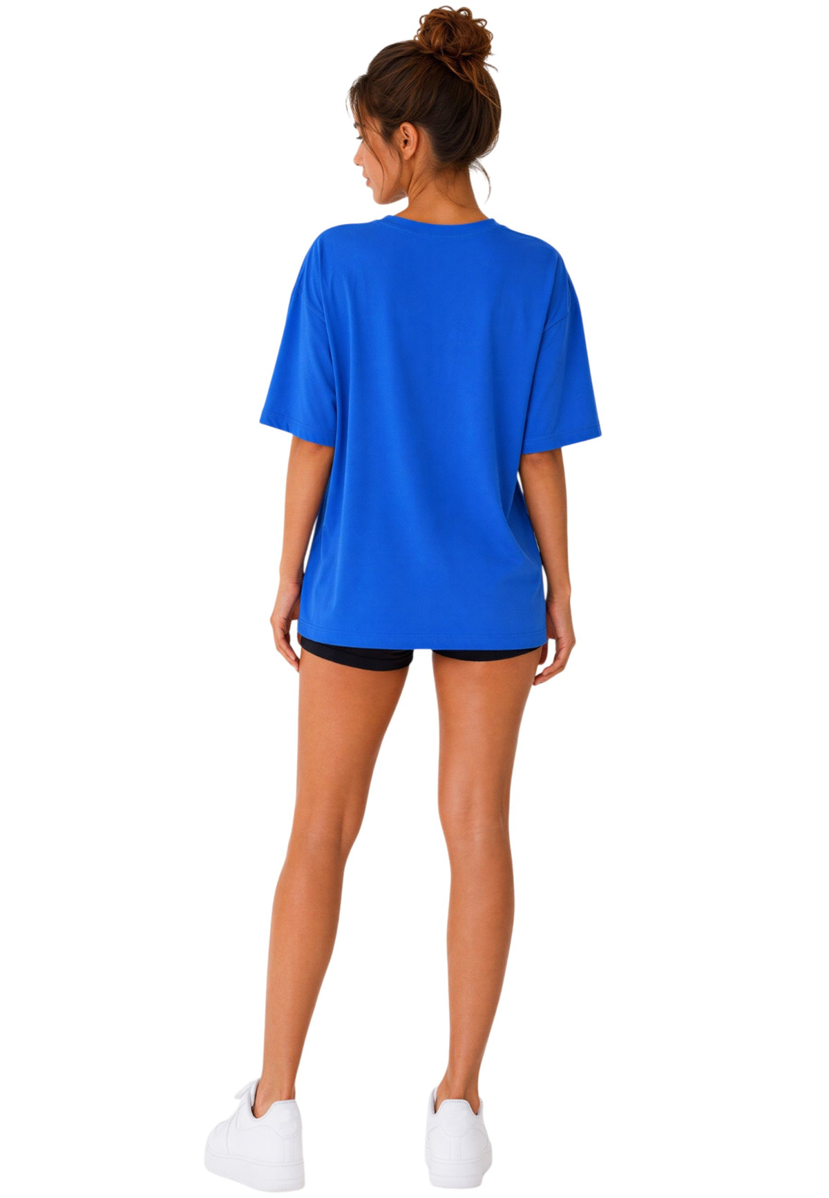 Damen Oversized T-Shirt in Blue – Reichstadt – Ansicht 8
