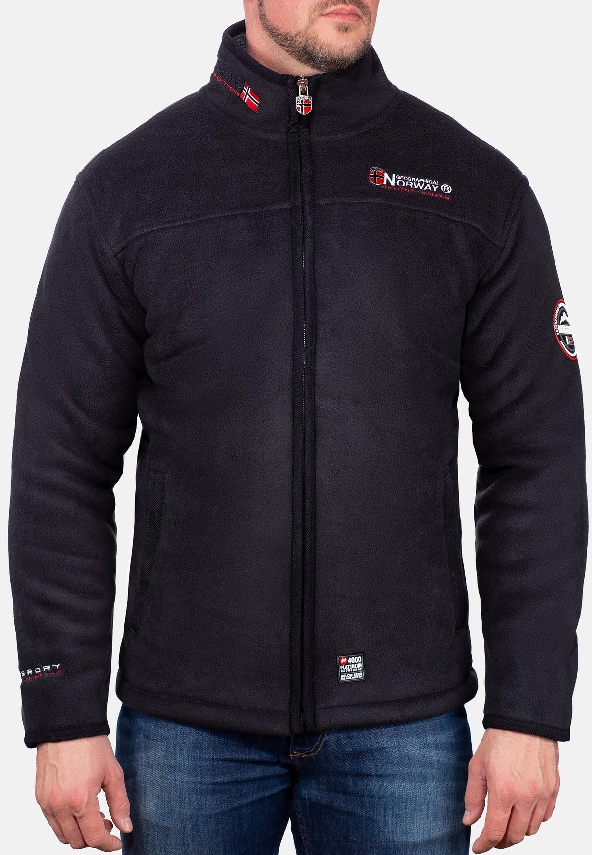 Herren Regular Fit Jacke ubolt in Black – Geographical Norway – Ansicht 9
