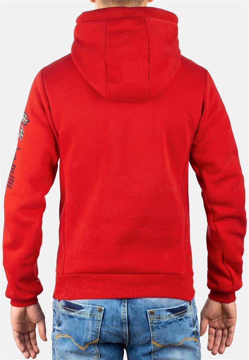 Herren Regular Fit Hoodie gymclass men - Red