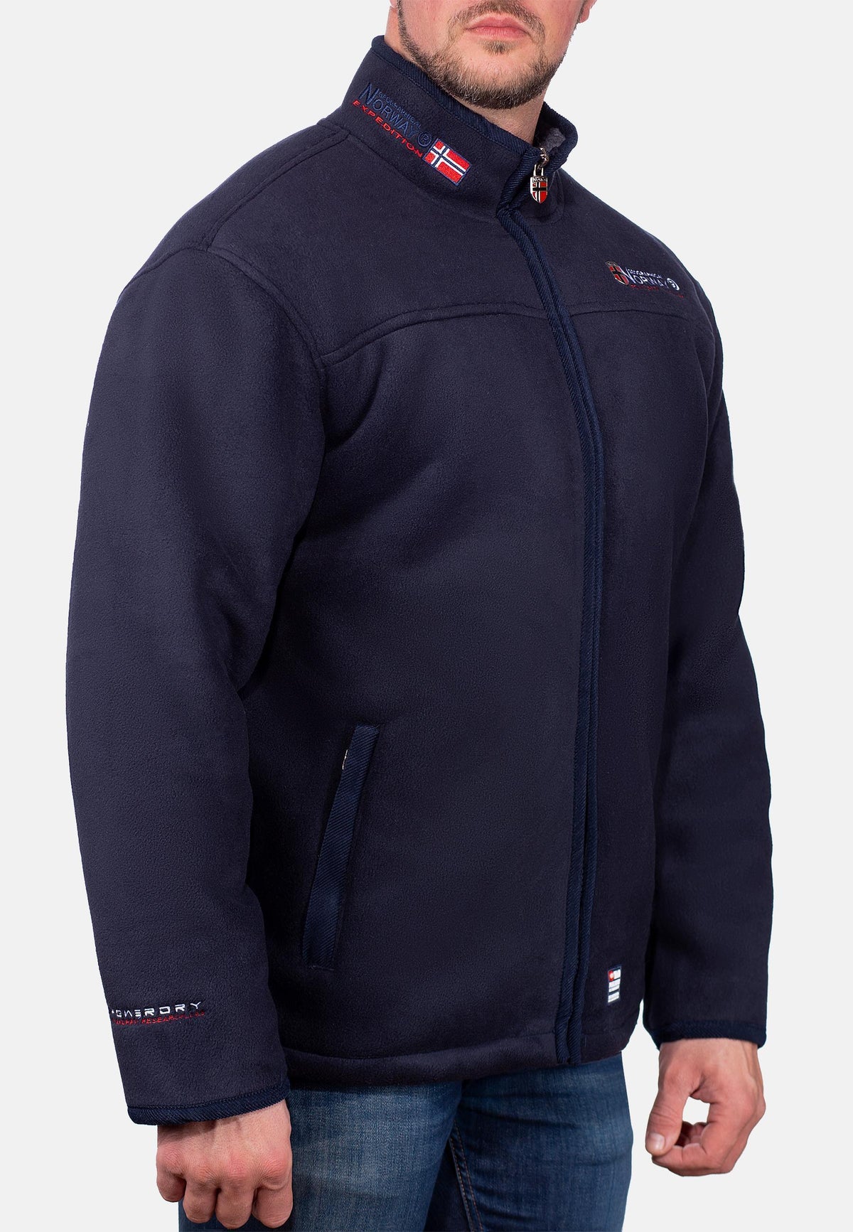 Herren Regular Fit Jacke ubolt in Navy – Geographical Norway – Ansicht 9
