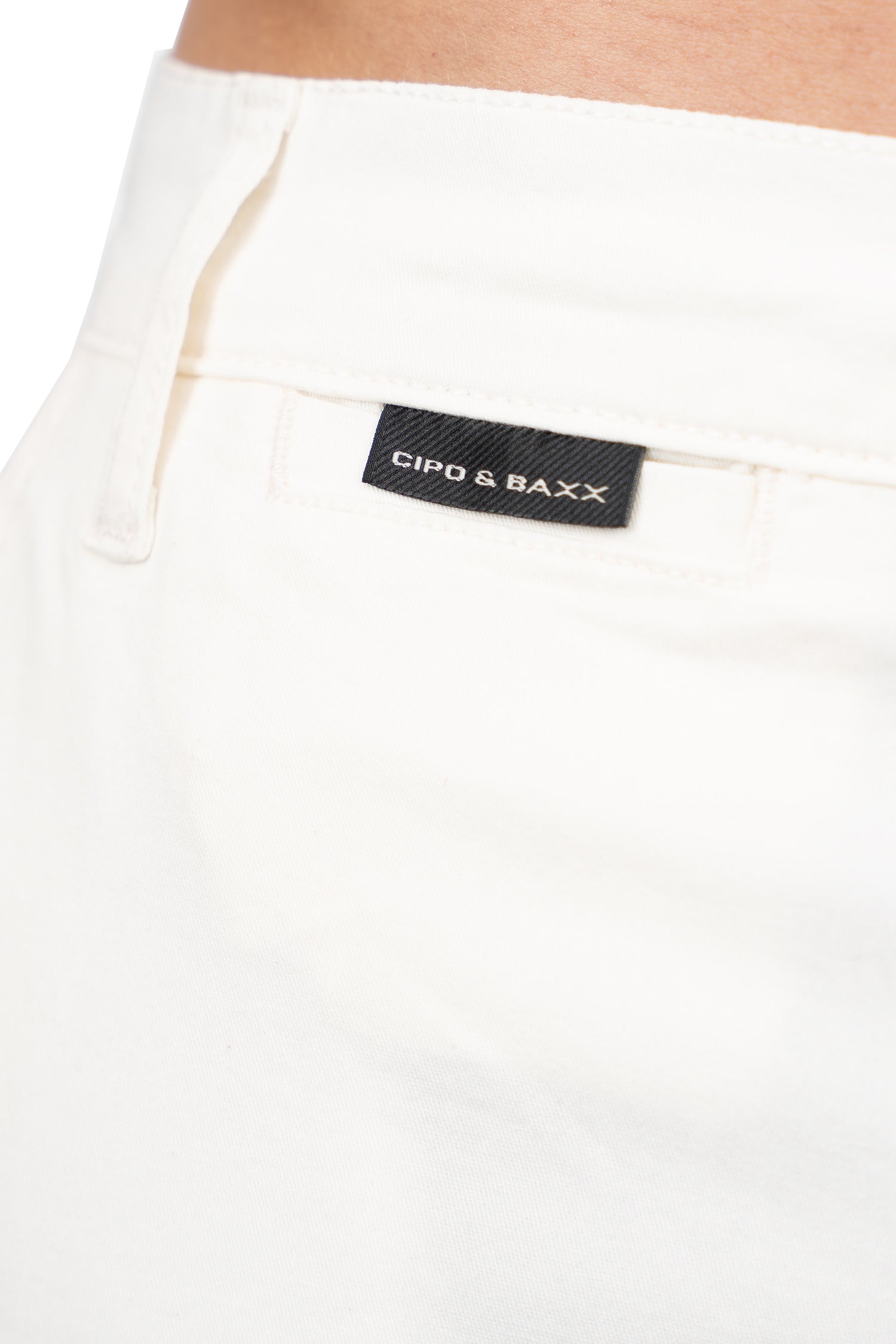 Herren Regular Fit Shorts Logo-Detail CK272 - White