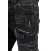 Kosmo Lupo Herren Jeans KM001-2 Grau W34/L34