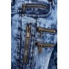 Kosmo Lupo Regular Fit Jeans Herren Stonewashed KM060 Blue W34/L34