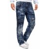 Kosmo Lupo Regular Fit Jeans Stonewashed  KM070 Blue W33/L32