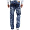 Kosmo Lupo Herren Jeans KM012 Blau W36/L34