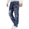 Kosmo Lupo Herren Jeans KM012 Blau W36/L34