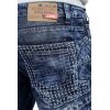 Kosmo Lupo Regular Fit Jeans Herren Stonewashed KM006d Blue W30/L32