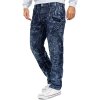 Kosmo Lupo Regular Fit Jeans Herren Stonewashed KM006d Blue W30/L32