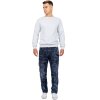 Kosmo Lupo Regular Fit Jeans Herren Stonewashed KM006d Blue W30/L32