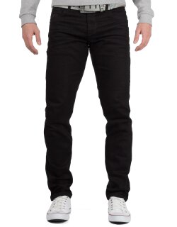 Cipo & Baxx regular fit Jeans Herren Denim CD319A Black W29/L32