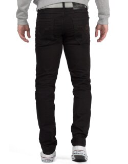 Cipo & Baxx regular fit Jeans Herren Denim CD319A Black W34/L32