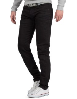 Cipo & Baxx regular fit Jeans Herren Denim CD319A Black W34/L34
