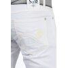 Cipo & Baxx regular fit Jeans Herren Mid Waist CD319C White W32/L34