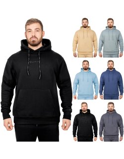 Reichstadt regular fit Sport Hoodie Herren Marken-Stick...