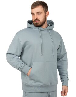 Reichstadt Regular Fit Sport Hoodie Herren Marken-Stick S-23RS034 Grey XXL