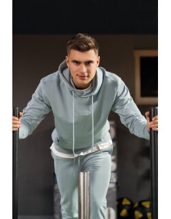 Reichstadt Regular Fit Sport Hoodie Herren Marken-Stick S-23RS034 Grey XXL