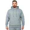 Reichstadt regular fit Sport Hoodie Herren Marken-Stick Grey XXL - S-23RS034