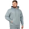 Reichstadt regular fit Sport Hoodie Herren Marken-Stick Grey XXL - S-23RS034