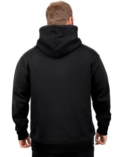 Reichstadt Regular Fit Sport Hoodie Herren Marken-Stick S-23RS034 Black XXL