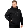Reichstadt Regular Fit Sport Hoodie Herren Marken-Stick S-23RS034 Black XXL