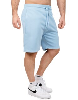 Reichstadt regular fit Shorts Herren Marken-Stick Baby Blue L - S-23RS036
