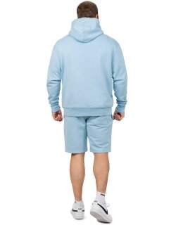 Reichstadt regular fit Shorts Herren Marken-Stick Baby Blue L - S-23RS036