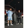 Reichstadt regular fit Shorts Herren Marken-Stick Baby Blue L - S-23RS036