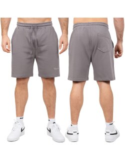 Reichstadt Regular Fit Shorts Marken-Stick S-23RS043