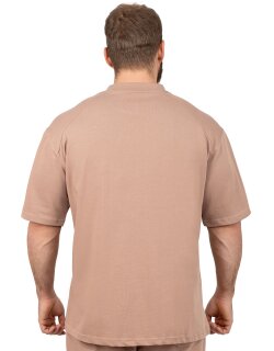 Reichstadt relaxed fit T-Shirt Herren  Warm Brown L - S-23RS041