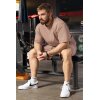 Reichstadt relaxed fit T-Shirt Herren  Warm Brown L - S-23RS041