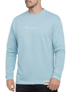 Reichstadt Oversized Langarm Shirt Herren  23RS042 Baby Blue L