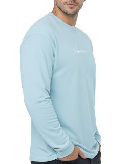 Reichstadt Oversized Langarm Shirt Herren  23RS042 Baby Blue L