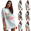 Reichstadt Damen Oversized Print T-Shirt 24RSW057