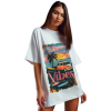 Reichstadt Damen Oversized Print T-Shirt 24RSW057