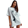 Reichstadt Damen Oversized Print T-Shirt 24RSW057