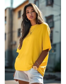 Reichstadt Oversized T-Shirt Damen 100% Baumwolle   - 24RSW058