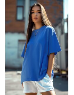 Reichstadt Oversized T-Shirt Damen 100% Baumwolle   - 24RSW058