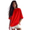 Reichstadt Oversized T-Shirt Damen 100% Baumwolle   - 24RSW058