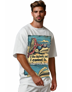 Reichstadt Herren Oversized Print T-Shirt 24RS057