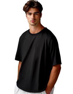 Reichstadt Herren Oversized T-Shirt 24RS058 Black S