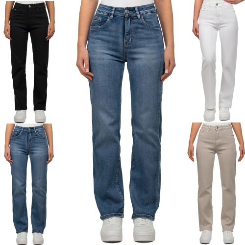 Reichstadt Weit Jeans Nieten 25RSW062