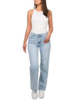 Reichstadt Wide Leg Damen Jeans 25RSW063 by Jewelly